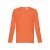 Tricou la baza gatului, Barbati, maneca lunga, TH Clothes, 2401E12394, Bumbac, Rosu terracotta, XXL