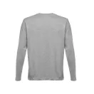 Tricou cu maneca lunga barbati, 22FEB2082, M, masculin, Bumbac, Gri