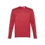 BUCHAREST. Men's long sleeve t-shirt, Male, Jersey 100% cotton: 150 g/m². Colours 52, 53 and 54: 60% cotton/40% polyester, Heather red, XL