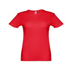   NICOSIA WOMEN. Women's sports t-shirt, Female, Jersey 100% polyester: 125 g/m², Red, L