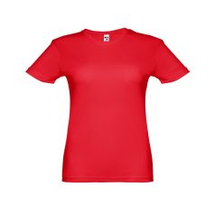   NICOSIA WOMEN. Women's sports t-shirt, Female, Jersey 100% polyester: 125 g/m², Red, S