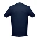 THC ADAM, Tricou polo pentru barbati, Albastru, 21MAR3502, L, Bumbac