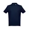 THC ADAM, Tricou polo pentru barbati, Albastru, 21MAR3503, M, Bumbac