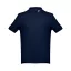 THC ADAM, Tricou polo pentru barbati, Albastru, 21MAR3503, M, Bumbac