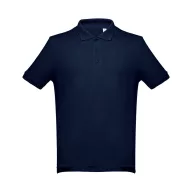   THC ADAM, Tricou polo pentru barbati, Albastru, 21MAR3506, XXL, Bumbac