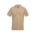 ADAM. Men's polo shirt, Male, Piquet mesh 100% cotton: 195 g/m². Colour 56: 85% cotton/15% viscose, Light brown, L