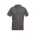 ADAM. Men's polo shirt, Male, Piquet mesh 100% cotton: 195 g/m². Colour 56: 85% cotton/15% viscose, Grey, XL