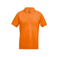   ADAM. Men's polo shirt, Male, Piquet mesh 100% cotton: 195 g/m². Colour 56: 85% cotton/15% viscose, Orange, L