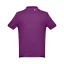 Tricou cu maneca scurta, Polo, Casual, Barbati, Makito, 2410E21224, Bumbac, Violet, S