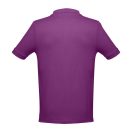 Tricou cu maneca scurta, Polo, Casual, Barbati, Makito, 2410E21224, Bumbac, Violet, S