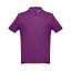 Tricou cu maneca scurta, Polo, Casual, Barbati, Makito, 2410E21225, Bumbac, Violet, XL
