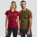 ADAM. Men's polo shirt, Male, Piquet mesh 100% cotton: 195 g/m². Colour 56: 85% cotton/15% viscose, Army green, XXL