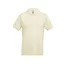 ADAM. Men's polo shirt, Male, Piquet mesh 100% cotton: 195 g/m². Colour 56: 85% cotton/15% viscose, Pastel yellow, S