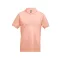 ADAM. Men's polo shirt, Male, Piquet mesh 100% cotton: 195 g/m². Colour 56: 85% cotton/15% viscose, Salmon, M