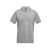 ADAM. Men's polo shirt, Male, Piquet mesh 100% cotton: 195 g/m². Colour 56: 85% cotton/15% viscose, Heather light grey, L
