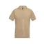 ADAM. Men's polo shirt, Male, Piquet mesh 100% cotton: 195 g/m². Colour 56: 85% cotton/15% viscose, Light brown, 3XL