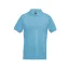 ADAM. Men's polo shirt, Male, Piquet mesh 100% cotton: 195 g/m². Colour 56: 85% cotton/15% viscose, Light blue, 3XL