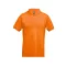 ADAM. Men's polo shirt, Male, Piquet mesh 100% cotton: 195 g/m². Colour 56: 85% cotton/15% viscose, Orange, 3XL