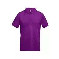   ADAM. Men's polo shirt, Male, Piquet mesh 100% cotton: 195 g/m². Colour 56: 85% cotton/15% viscose, Purple, 3XL