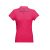 EVE. Women's polo shirt, Female, Piquet mesh 100% cotton: 195 g/m². Colour 56: 85% cotton/15% viscose, Pink, XXL