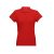 EVE. Women's polo shirt, Female, Piquet mesh 100% cotton: 195 g/m². Colour 56: 85% cotton/15% viscose, Red, L