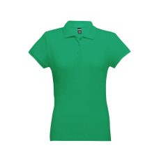   EVE. Women's polo shirt, Female, Piquet mesh 100% cotton: 195 g/m². Colour 56: 85% cotton/15% viscose, Green, M