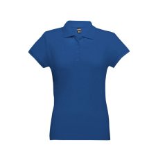   EVE. Women's polo shirt, Female, Piquet mesh 100% cotton: 195 g/m². Colour 56: 85% cotton/15% viscose, Royal blue, L