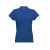 EVE. Women's polo shirt, Female, Piquet mesh 100% cotton: 195 g/m². Colour 56: 85% cotton/15% viscose, Royal blue, L