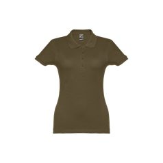 Tricou polo dama, 22FEB2204, L, feminin, Bumbac, Verde