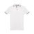 ROME. Men's slim fit polo shirt, Male, Piquet mesh 100% cotton: 195 g/m², White, L
