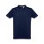 THC ROME, Tricou polo slim fit barbati, Albastru, 21MAR3649, L, Bumbac
