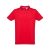 ROME. Men's slim fit polo shirt, Male, Piquet mesh 100% cotton: 195 g/m². Colour 56: 85% cotton/15% viscose, Red, L