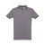 ROME. Men's slim fit polo shirt, Male, Piquet mesh 100% cotton: 195 g/m². Colour 56: 85% cotton/15% viscose, Grey, XXL