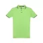 ROME. Men's slim fit polo shirt, Male, Piquet mesh 100% cotton: 195 g/m². Colour 56: 85% cotton/15% viscose, Light green, XXL