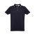 ROME. Men's slim fit polo shirt, Male, Piquet mesh 100% cotton: 195 g/m². Colour 56: 85% cotton/15% viscose, Navy blue, L