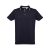 ROME. Men's slim fit polo shirt, Male, Piquet mesh 100% cotton: 195 g/m². Colour 56: 85% cotton/15% viscose, Navy blue, M