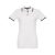 ROME WOMEN. Women's slim fit polo shirt, Female, Piquet mesh 100% cotton: 195 g/m², White, XXL
