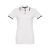ROME WOMEN. Women's slim fit polo shirt, Female, Piquet mesh 100% cotton: 195 g/m², White, XXL