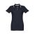 ROME WOMEN. Women's slim fit polo shirt, Female, Piquet mesh 100% cotton: 195 g/m². Colour 56: 85% cotton/15% viscose, Navy blue, L