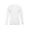BERN. Men's long sleeve polo shirt, Male, Piquet mesh 100% cotton: 210 g/m², White, XXL