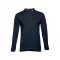 Tricou Polo, Barbati, maneca lunga, TH Clothes, 2401E12424, Bumbac, Albastru, M