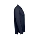 Tricou Polo, Barbati, maneca lunga, TH Clothes, 2401E12427, Bumbac, Albastru, XXL