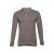 BERN. Men's long sleeve polo shirt, Male, Piquet mesh 100% cotton: 210 g/m². Colour 56: 85% cotton/15% viscose, Grey, L