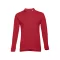BERN. Men's long sleeve polo shirt, Male, Piquet mesh 100% cotton: 210 g/m². Colour 56: 85% cotton/15% viscose, Burgundy, XL