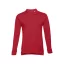 BERN. Men's long sleeve polo shirt, Male, Piquet mesh 100% cotton: 210 g/m². Colour 56: 85% cotton/15% viscose, Burgundy, XL