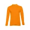 BERN. Men's long sleeve polo shirt, Male, Piquet mesh 100% cotton: 210 g/m². Colour 56: 85% cotton/15% viscose, Orange, L