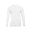 BERN. Men's long sleeve polo shirt, Male, Piquet mesh 100% cotton: 210 g/m², White, 3XL