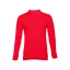 BERN. Men's long sleeve polo shirt, Male, Piquet mesh 100% cotton: 210 g/m². Colour 56: 85% cotton/15% viscose, Red, 3XL