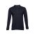 BERN. Men's long sleeve polo shirt, Male, Piquet mesh 100% cotton: 210 g/m². Colour 56: 85% cotton/15% viscose, Navy blue, 3XL