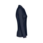 Tricou Polo, Dama, maneca lunga, TH Clothes, 2401E12434, Bumbac, Albastru, L